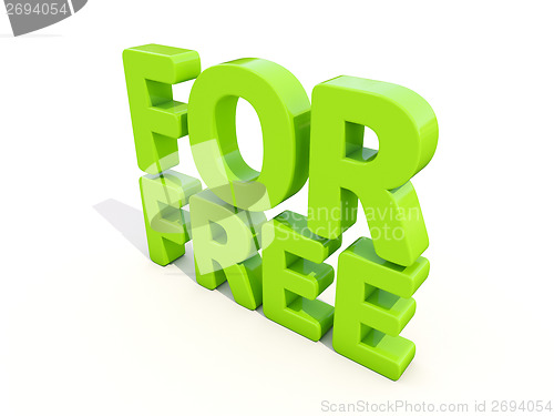 Image of 3d words for free