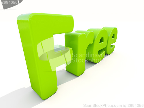 Image of 3d word free