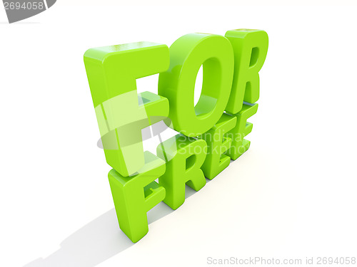 Image of 3d words for free