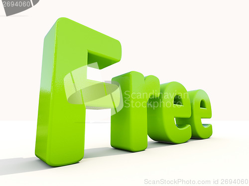 Image of 3d word free