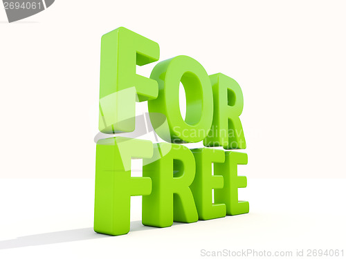 Image of 3d words for free
