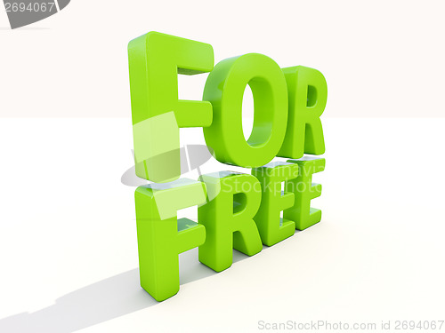 Image of 3d words for free