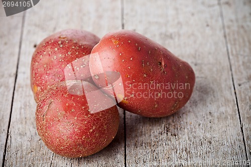 Image of organic potatoes 