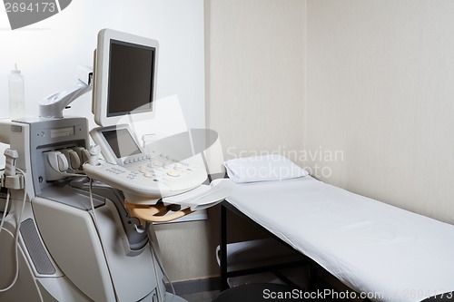 Image of Ultrasound Equipment At Clinic