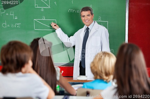 Image of Teacher Teaching Schoolchildren