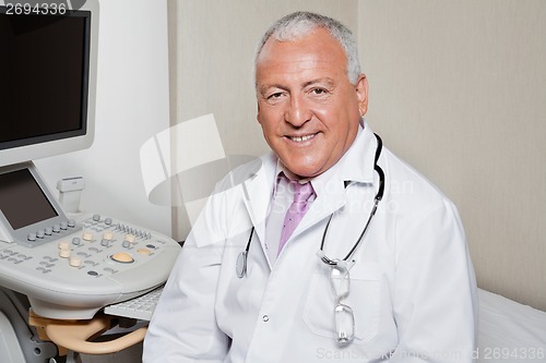 Image of Male Radiologist Smiling