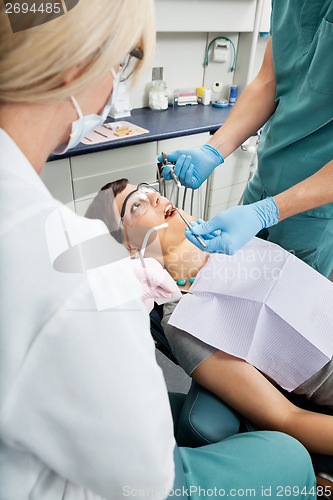 Image of Dental Patient Receiving Local Anesthetic
