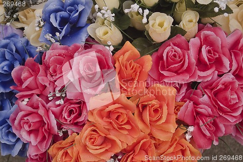 Image of Artificial roses