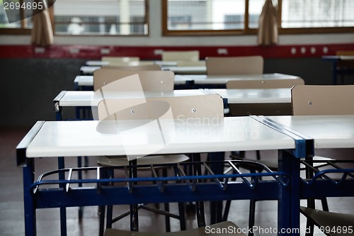 Image of Empty Classroom