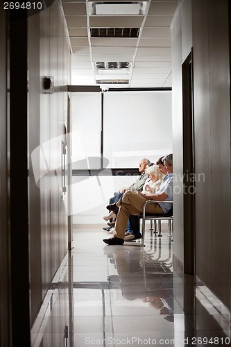 Image of People In Hospital's Waiting Area