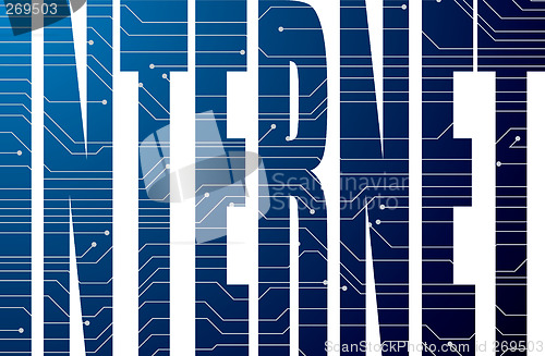 Image of circuit board internet