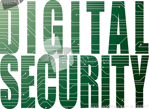 Image of digital security