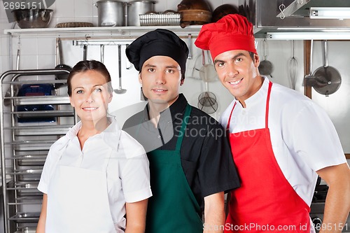 Image of Happy Chefs In Kitchen