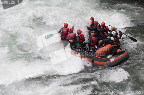 Image of Whitewater rafting