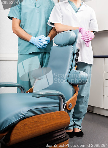 Image of Faceless Dentist Portrait
