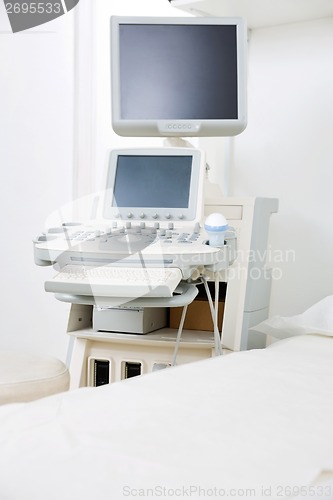 Image of Interior Of Clinic With Ultrasound Machine