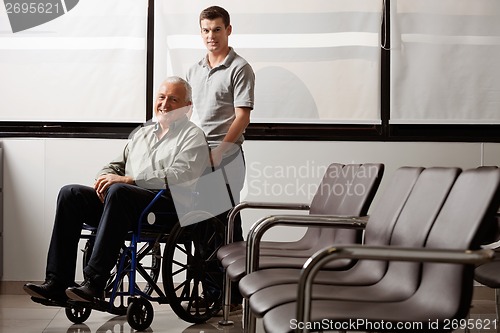 Image of Man With Disabled Grandfather