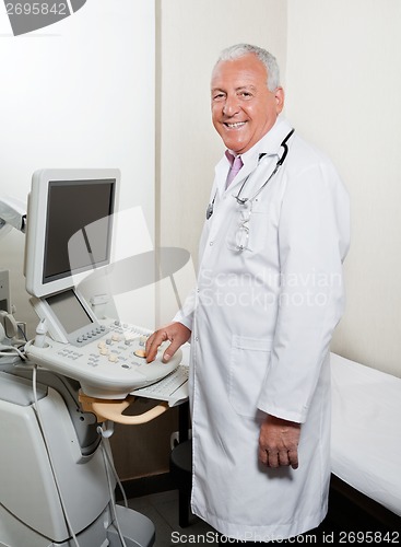 Image of Male Radiologist At Clinic