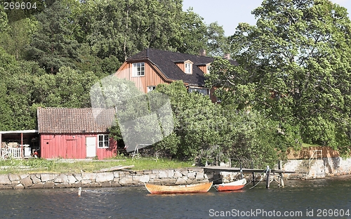 Image of Red house