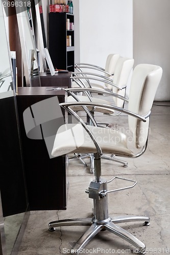 Image of Chairs In Hair Salon