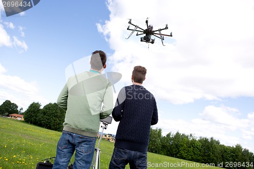 Image of Multi rotor photography UAV