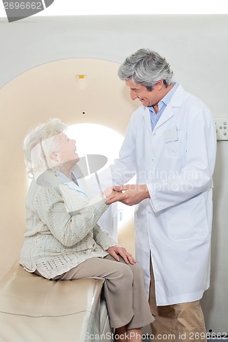 Image of Patient Looking At Doctor