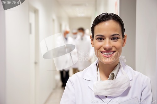 Image of Happy Female Doctor