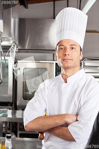 Image of Chef Standing With Arms Crossed