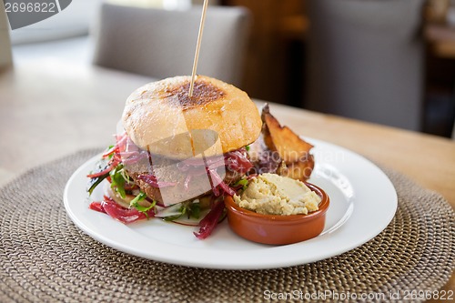 Image of Vegetarian Falafel Burger