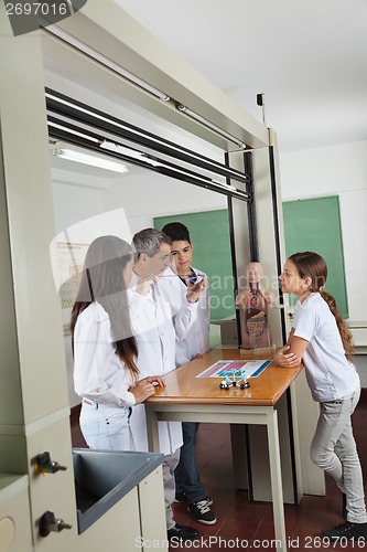 Image of Teacher Experimenting