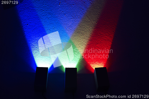 Image of colored light