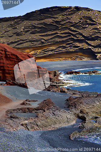 Image of in el golfo lanzarote spain musk po