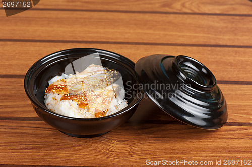 Image of eel with rice