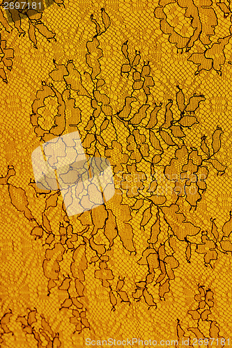 Image of Lacy tablecloth