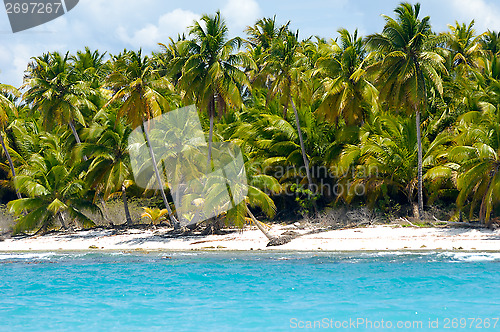 Image of Island with beautiful beach