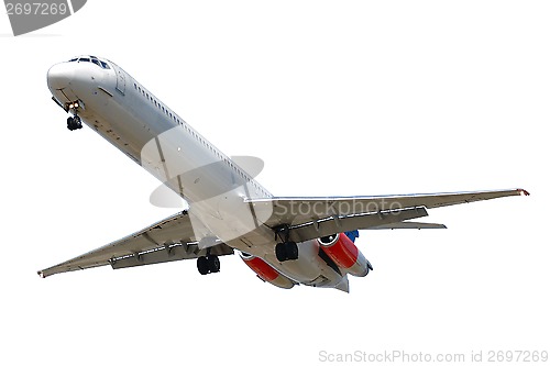 Image of Plane isolated on a white background