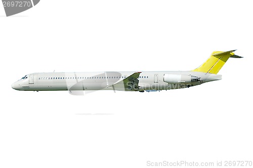 Image of Plane isolated on a white background