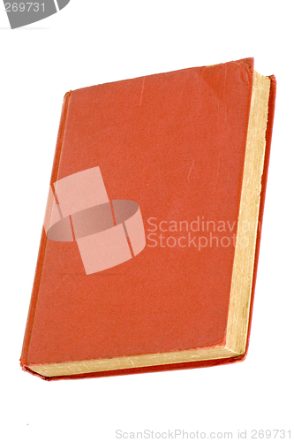 Image of Old red hardcover book

