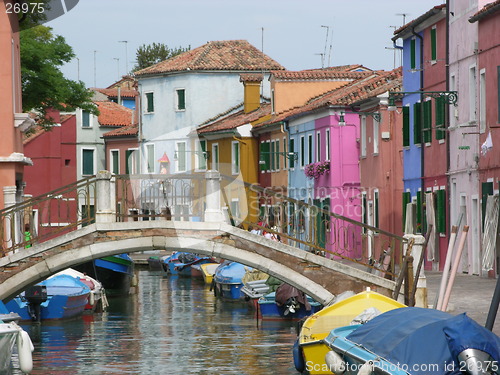 Image of Burano Venice Italy