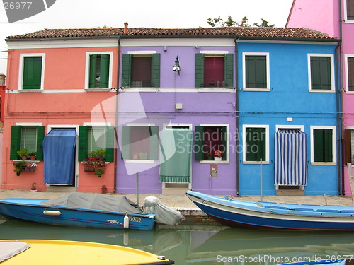 Image of Burano Venice Italy