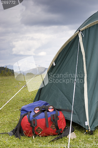 Image of Camping in the mountains