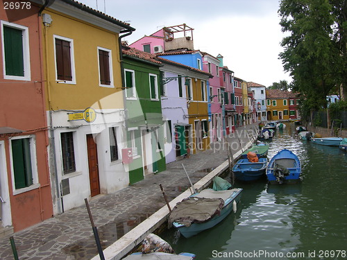 Image of Burano Venice Italy