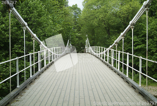 Image of Old suspension bridge