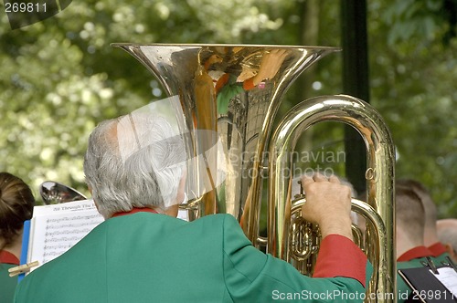 Image of Tuba player