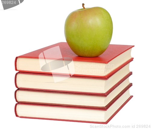 Image of Apple and Books