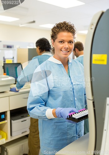 Image of Portrait of Female Lab Tech