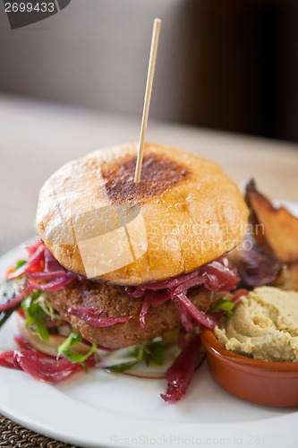 Image of Vegetarian Falafel Burger