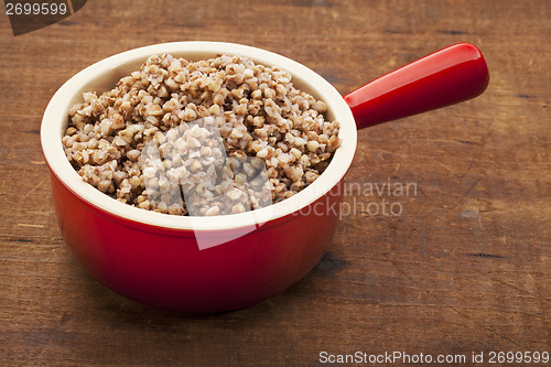 Image of buckwheat kasha cooked