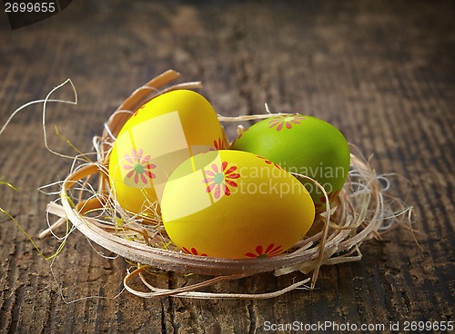 Image of easter eggs