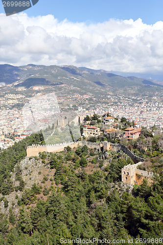 Image of Old fortress of Alanya.